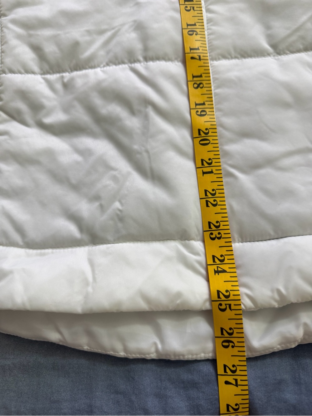 ALO x nvidia rare corporate employee swag White Quilted Sleeveless Puffer Vest - Picture 6 of 9